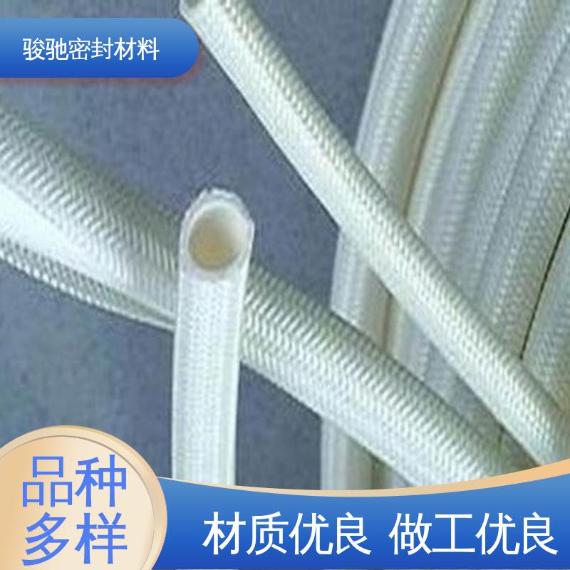 骏驰密封材料 涂硅胶玻璃纤维套管 厂家供应 防火隔热性好