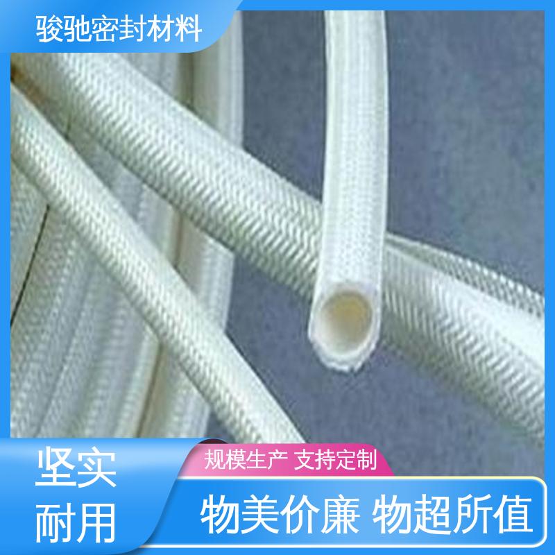 骏驰密封材料 采用拉缠工艺 涂硅胶玻璃纤维套管 厂家批发 