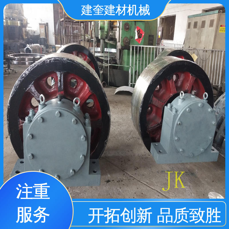 建奎建材 干燥机托轮 润滑方式多样 能耗低 不易磨损