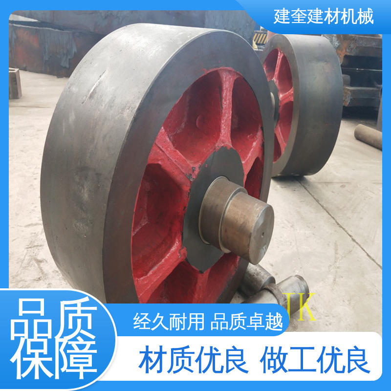 性能可靠 烘干炉托轮 处理多种物料 高效作业 建奎建材