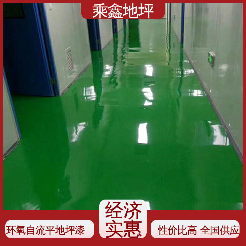 乘鑫 制药厂 厂房自流平地坪漆 耐化学品等功能 厂家供应 可定制