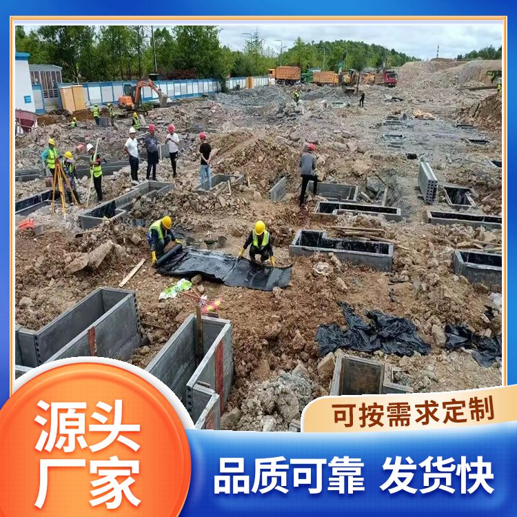  砖胎膜承台砖模砌筑厂家批发 对角线差 0.0156 防水防潮 免拆模