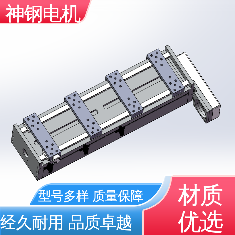 导轨噪音小 寿命长 等分变距模组 多行程规格可选 神钢电机