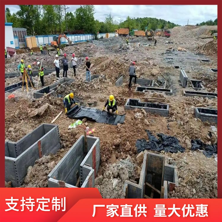  地基预制成品砖胎膜造价生产厂家 绿色环保 装配式