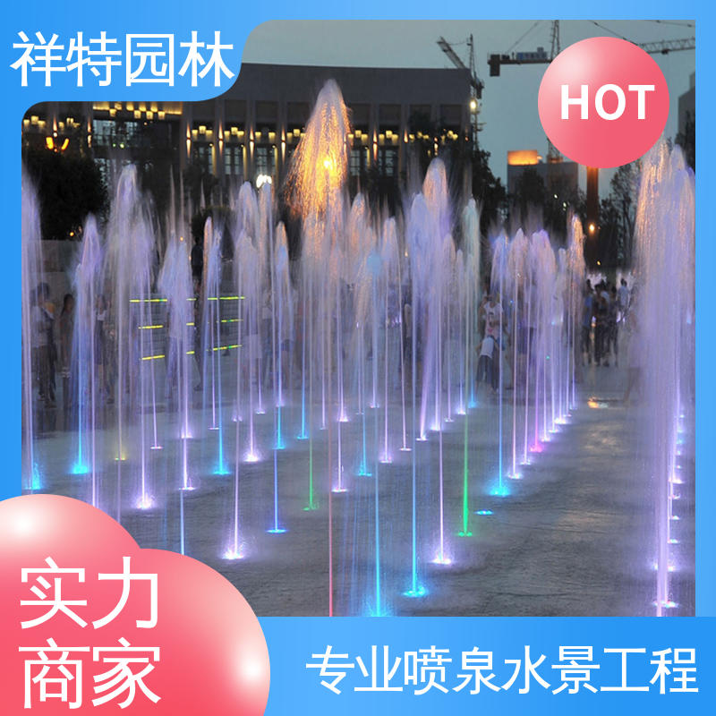 河坝音乐喷泉 款式多样 工艺精良 水景工程施工 祥特园林