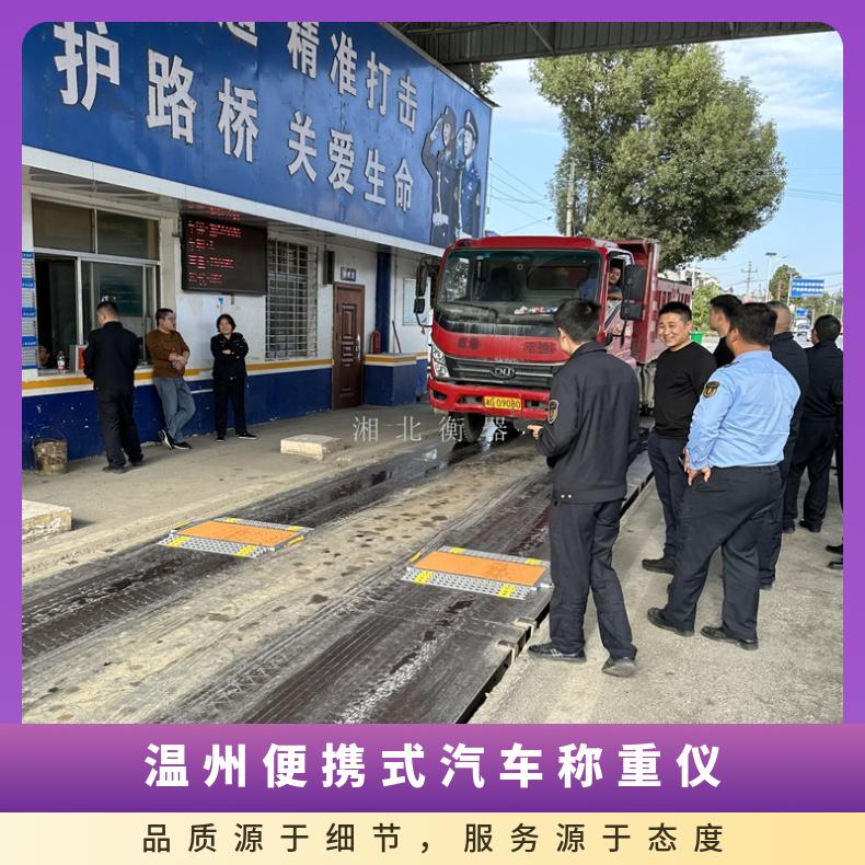 湘北衡器便携式汽车称重仪 自动识别车牌 100吨轮轴仪