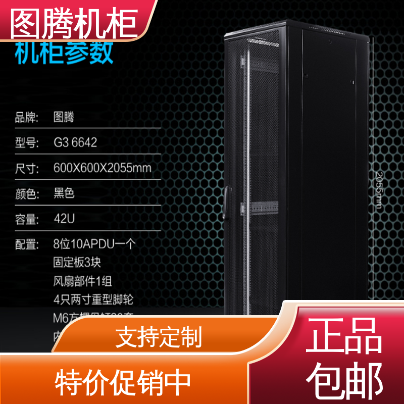 图腾TOTEN 现货速发 G26632 一体化机柜 标准19英寸