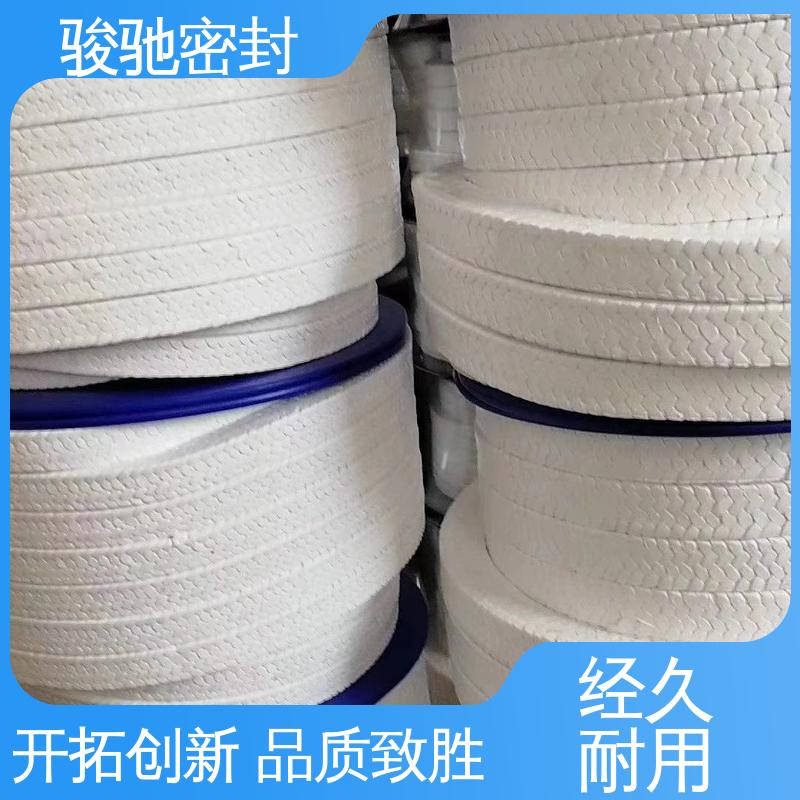 骏驰密封材料 高速运转部位填料 聚四氟乙烯盘根 厂家生产 