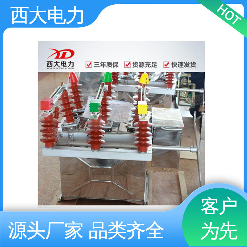 ZW8-12/630A 体积小 重量轻 10KV户外高压真空断路器 西大电力