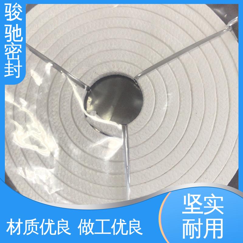 骏驰密封材料 聚四氟乙烯盘根 耐摩擦 压力容器用 厂家生产