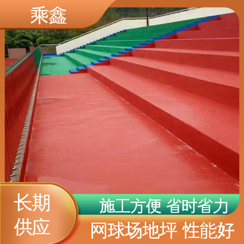 乘鑫 羽毛球场地坪漆施工 强度高 耐磨损 全国供应 源头厂家