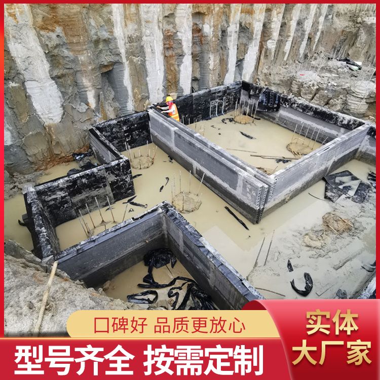  地基承台多孔板砖胎膜批发 外观灰色 易切割 装配式