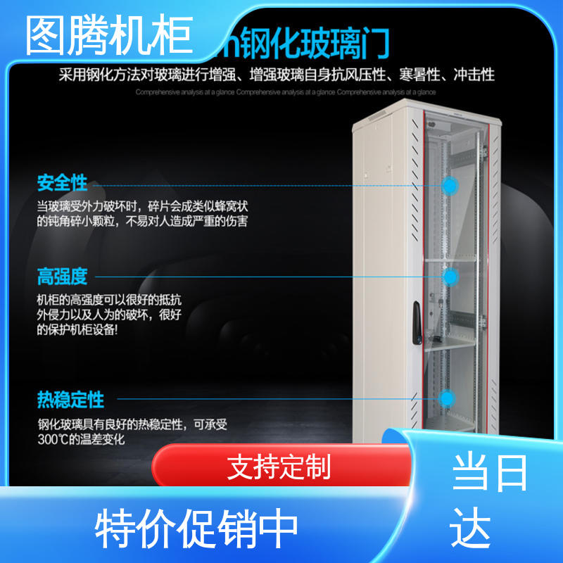 标准19英寸 G26842 机房机柜 正品包邮 图腾TOTEN