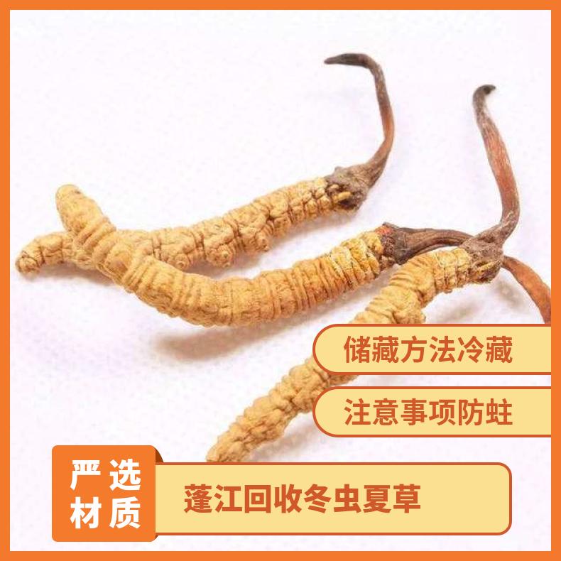 回收冬虫夏草 二级 冷藏 否 棕黄色 长期 炖肉 散装礼盒装 克 防