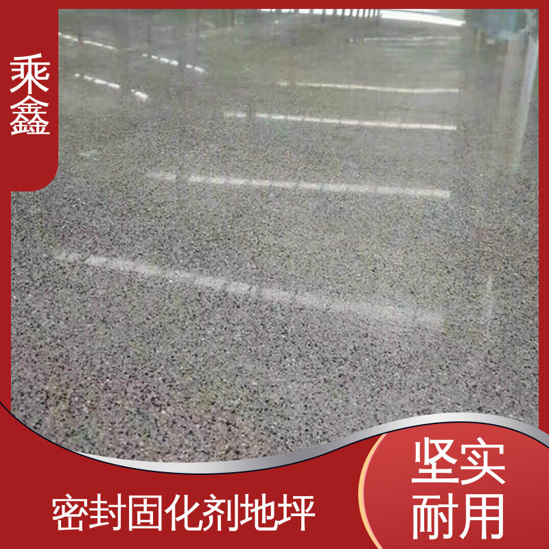 乘鑫 固化剂地坪施工 颜色均可调 亮光型 厂家供应 售后无忧