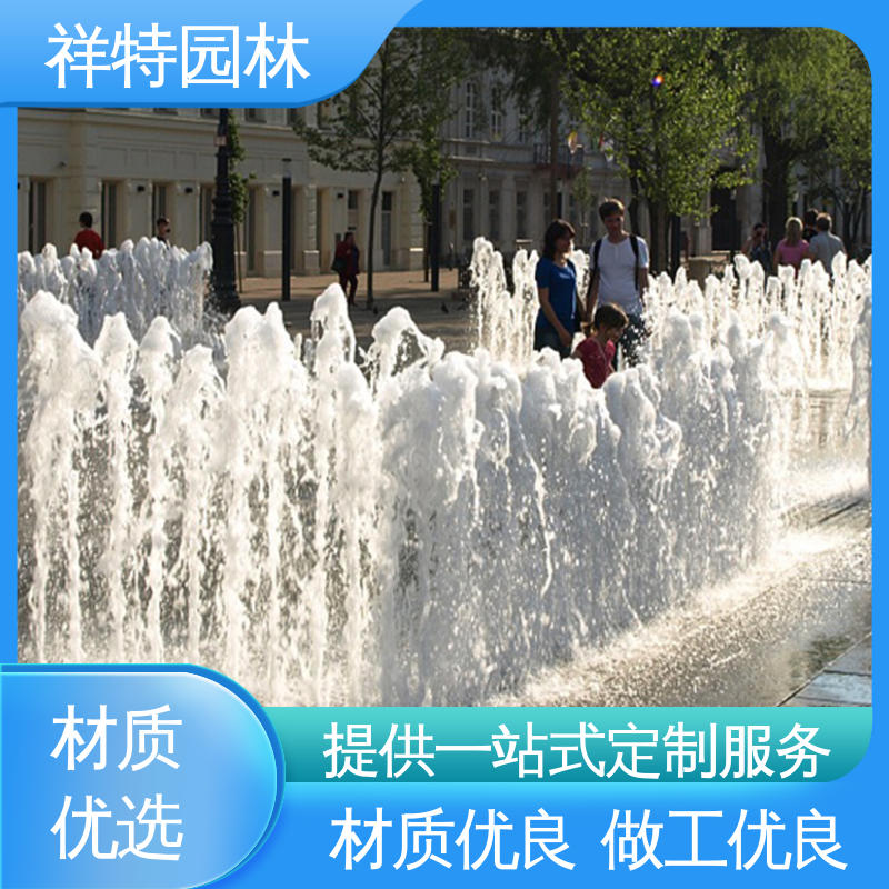 祥特园林 广场公园水景 贴心售后 低压泵音乐喷泉 不易磨损
