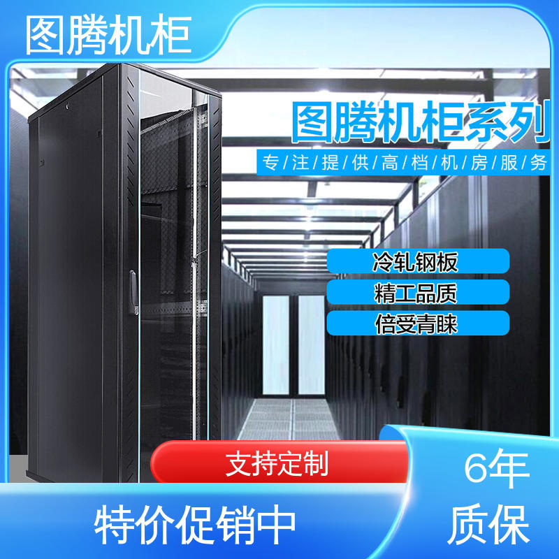 图腾TOTEN G26642 黑色 标准19英寸 设备机柜 现货速发