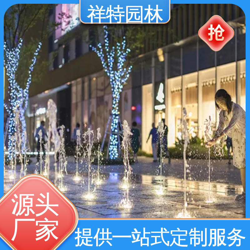 祥特园林 远程指导 经久耐用 公园水景设备 小型音乐喷泉