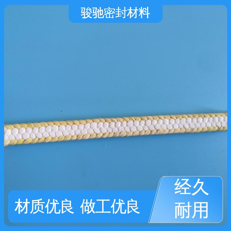 骏驰密封材料 芳纶角线四氟盘根 污水处理设备用 定制加工