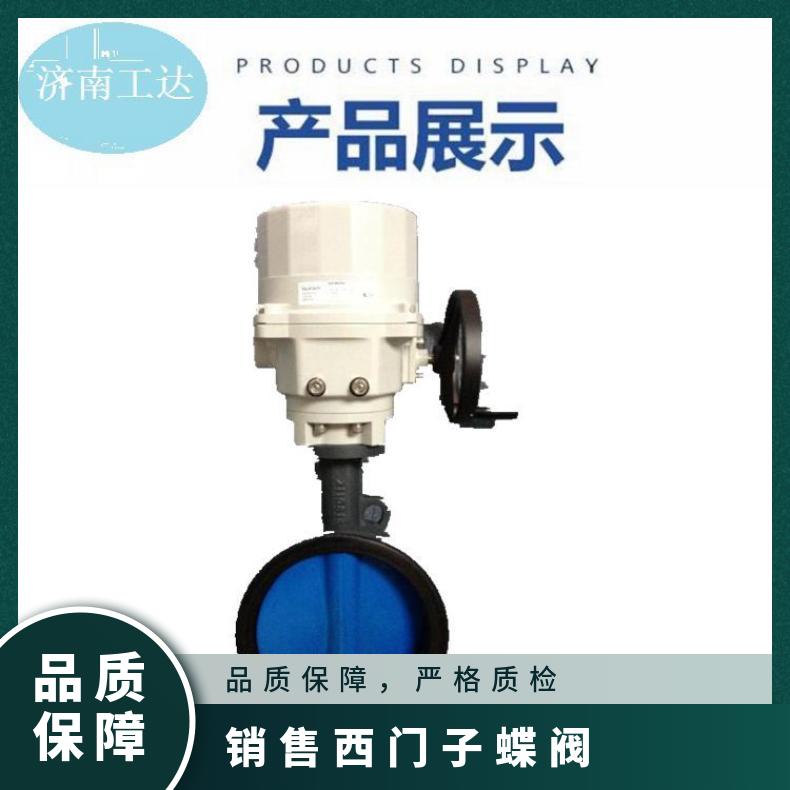 西门子蝶阀VKF42.200 SIEMENS 对夹 铸铁 电子 -1080度水 连接件