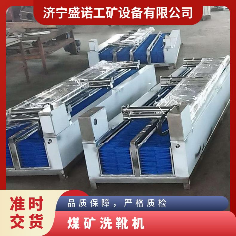 盛诺供应 矿用双通道洗靴机 KYXXJ5.0 煤矿鞋底清洁机 操作简单
