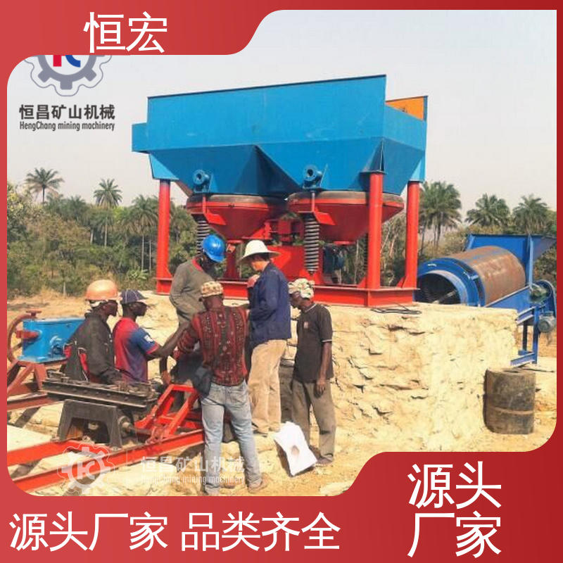 恒昌JT2-2A液压梯形跳汰机 锂辉石高效选矿设备