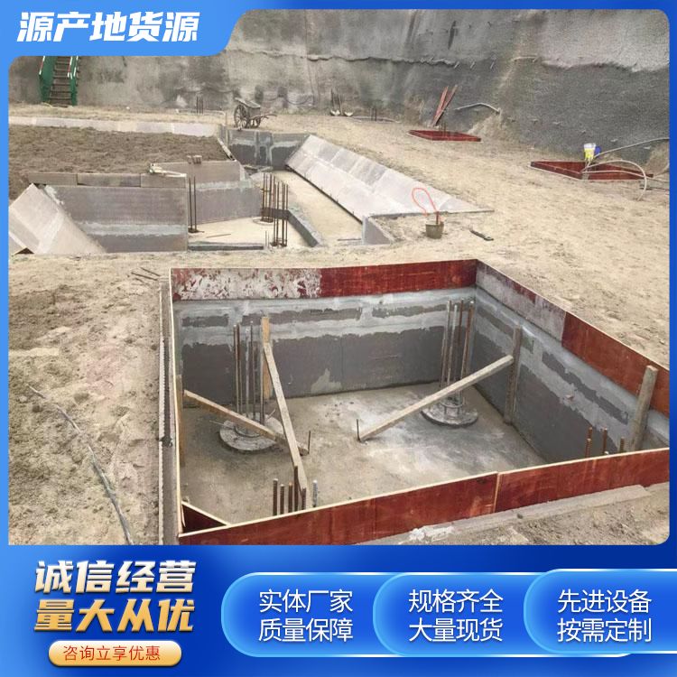 条形砖胎膜 拼接方式安装 墙厚60 抗老化强度高