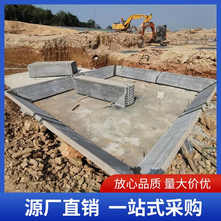  地基水泥预制砖胎膜供应 性能稳定 抗震好 安装方便