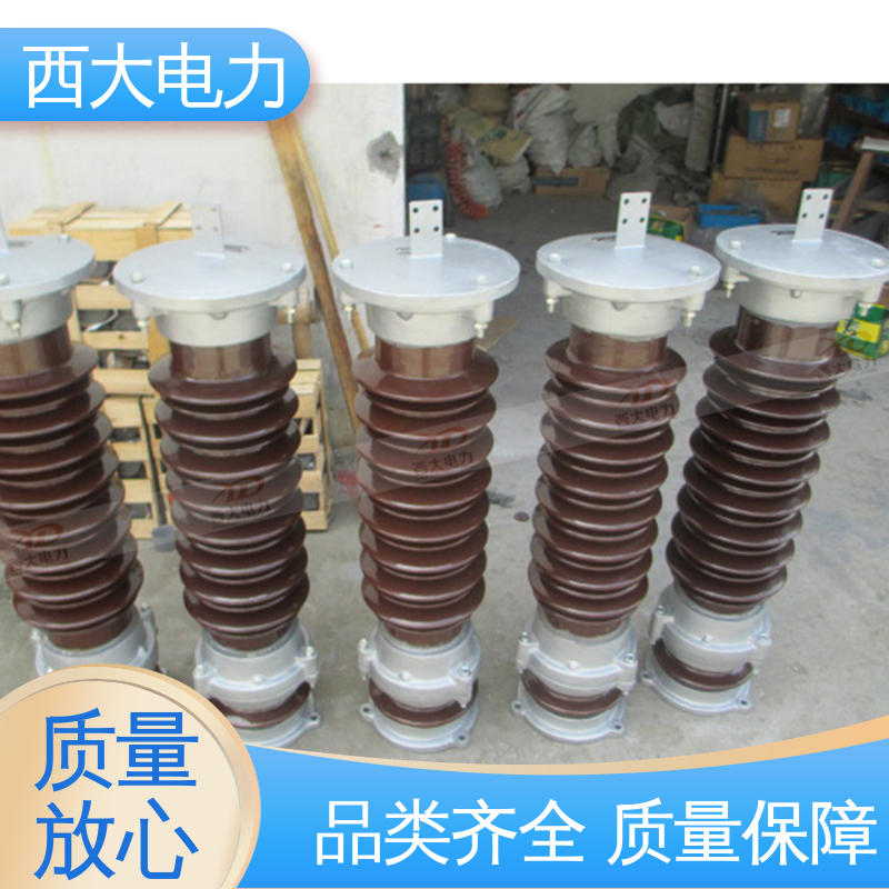 西大电力 35KV 陶瓷外套避雷器 外形美观 做工细致