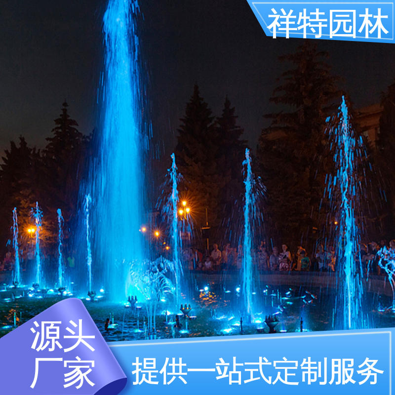 祥特园林 贴心售后 激光水幕电影 重力感应喷泉 喷射方式独特