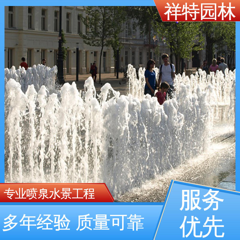 公园水景设备 贴心售后 喷射高度可控 旱地喷泉设计 祥特园林