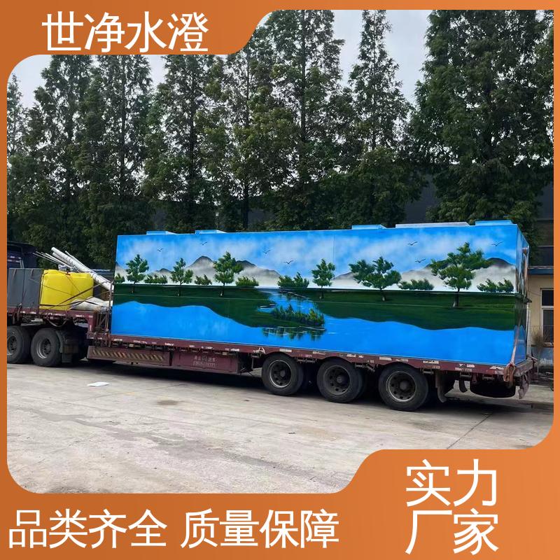 专业性强 做工细致 参考图纸 检测中心污水处理设备 世净澄