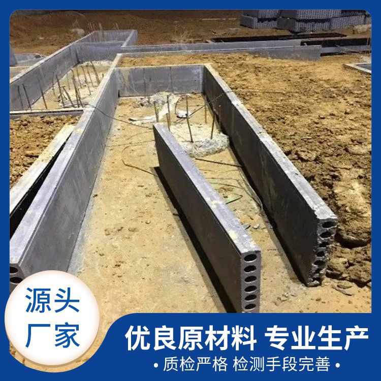  承台预制板材砖胎膜生产厂家 建筑节能 易切割 强度高