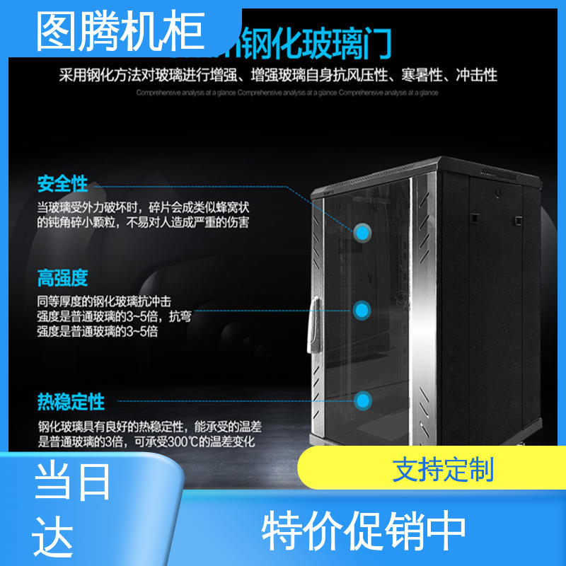 图腾TOTEN G28042 弱电机柜 机房专用 全国一件代发