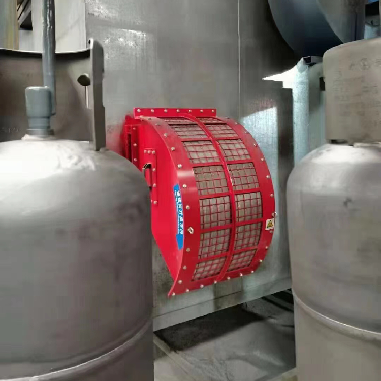 粮油除尘设备无焰泄爆器 管道无焰泄压阀世纪行