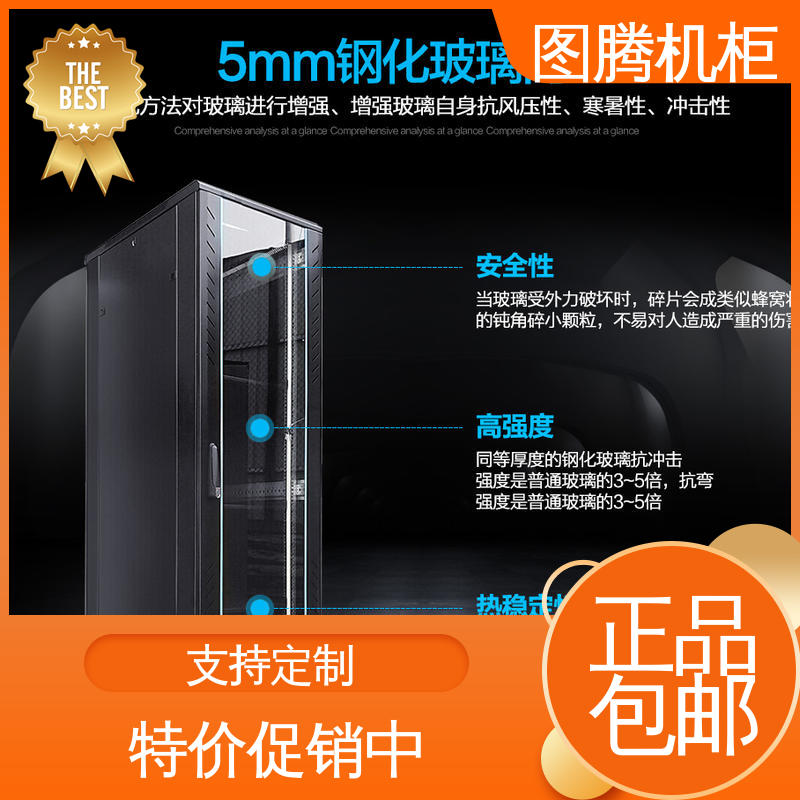 图腾TOTEN 正品包邮 标准19英寸 G28042 设备机柜