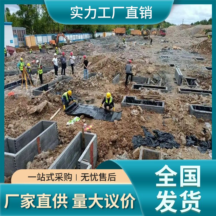  空心混凝土承台砖胎膜生产厂家 减少损耗 易切割 免拆模
