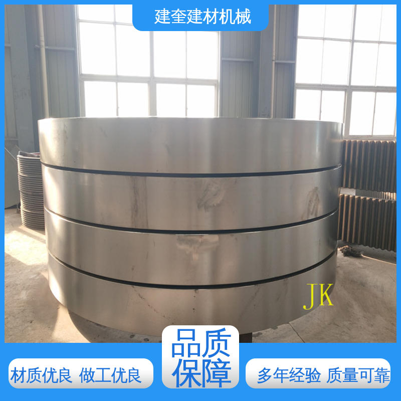 建奎建材 耐高温铸件 可来图加工 回转窑轮带 运行稳定