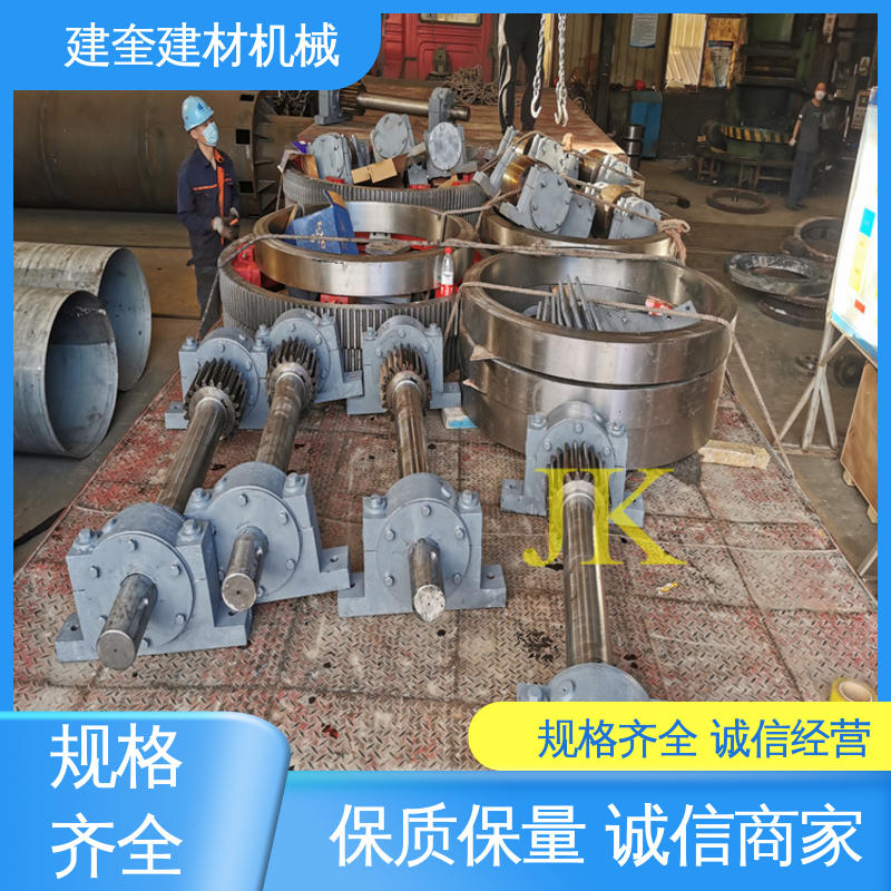 建奎建材 耐高温铸件 可来图加工 安装简单 烘干机滚圈