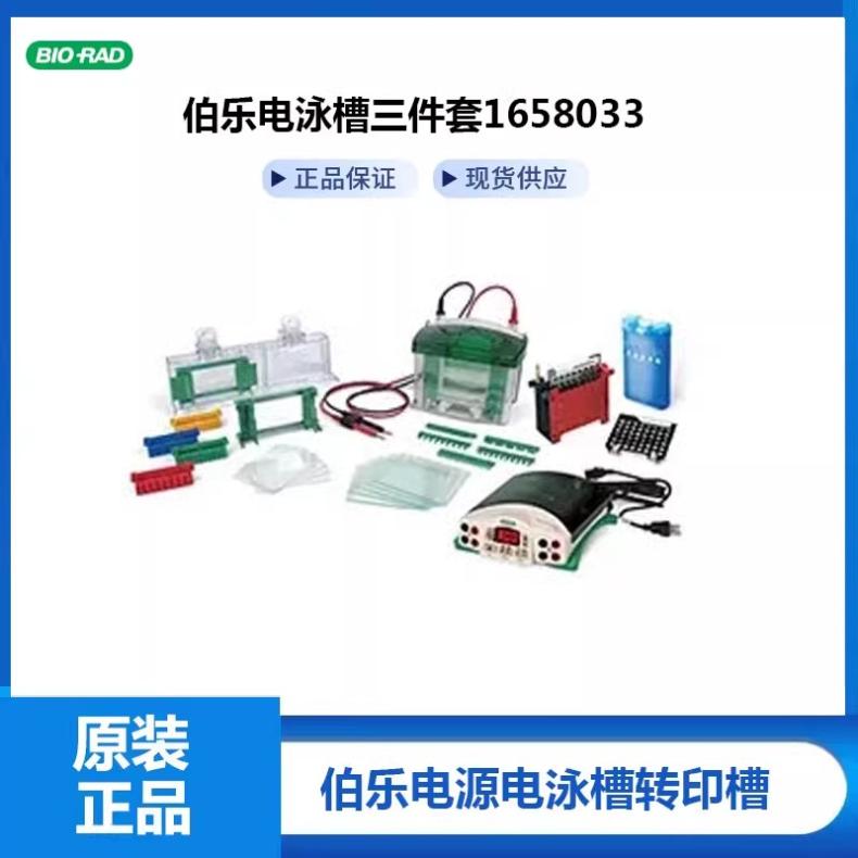 伯乐Bio-Rad垂直电泳套装1658033 实验室 美国 玻璃板尺寸— 小型