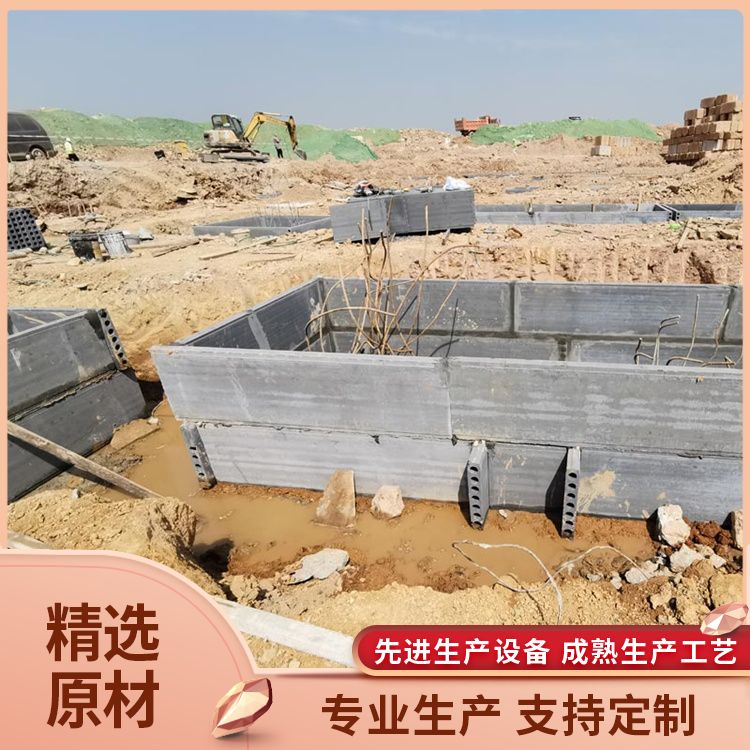  地基安装快的砖胎膜预制板生产厂家 易切割 安装方便