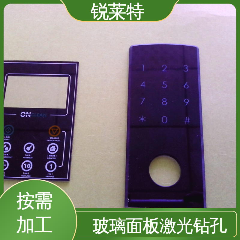 锐莱特 玻璃面板微孔 性价比极高 激光切割 速度快