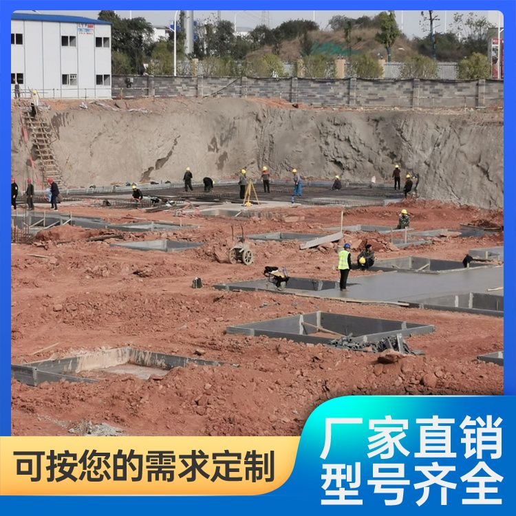  承台预制混凝基础生产厂家 重量75 隔音40以上 抗震好 供货