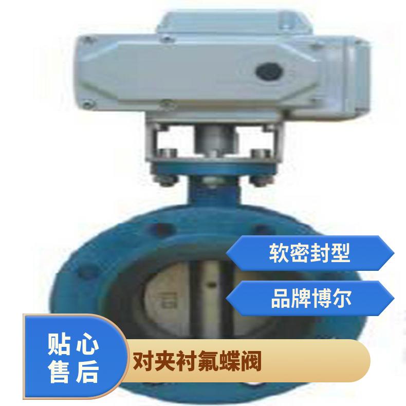 371F46对夹衬氟蝶阀-PPR塑料 否 博尔 涡轮 软密封型 D341X 水
