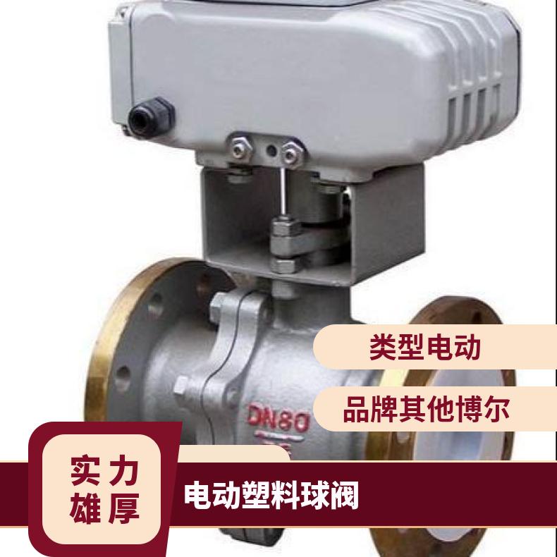 电动upvc球阀塑料 PVC 其他博尔 ZB/QBDZBDQB 法兰