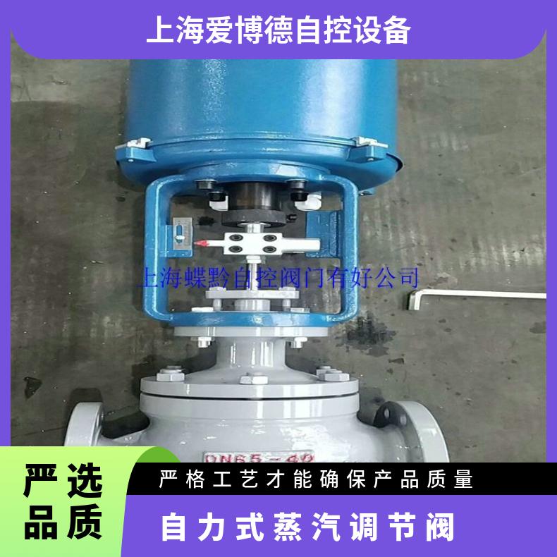 DN100自力式温控阀 ZZWP-16C式温度调节阀 蒸汽