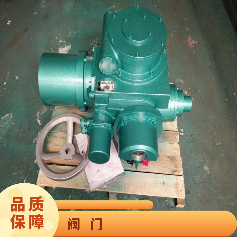 大口径蝶阀电动装置DZW+涡轮箱 大扭矩角行程执行器