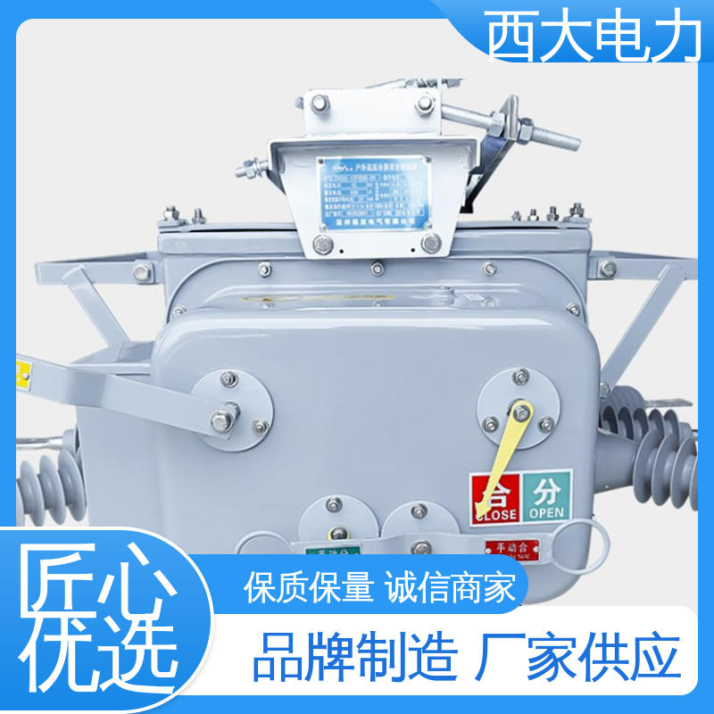 ZW20-12F/630 体积小 重量轻 户外柱上高压真空断路器 西大电力