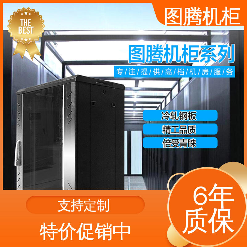图腾TOTEN 弱电机柜 标准19英寸 假一罚十 G26642 黑色