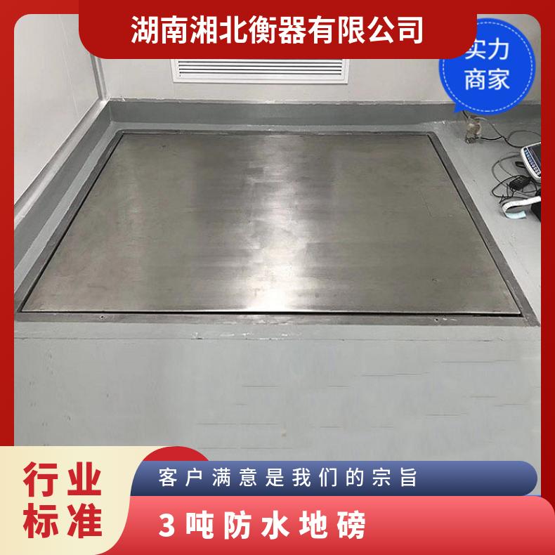 304不锈钢地磅秤1-3吨化工称重电子地磅2t防水小磅秤加厚磅称3吨